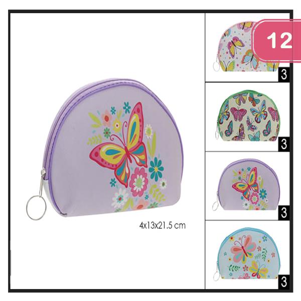 BUTTERFLY COIN PURSE (12 UNITS)