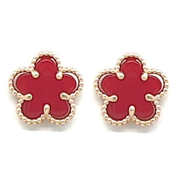 FLOWER POST EARRING