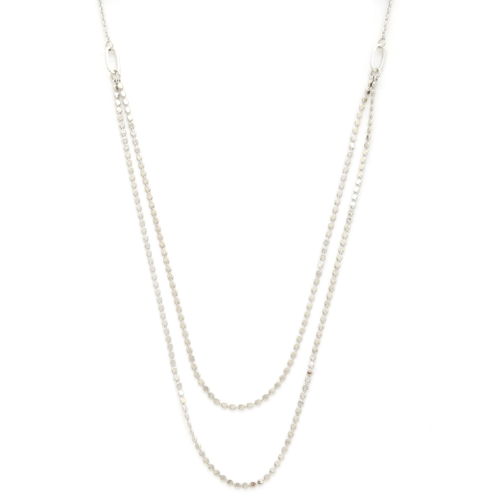 DAINTY METAL LAYERED NECKLACE