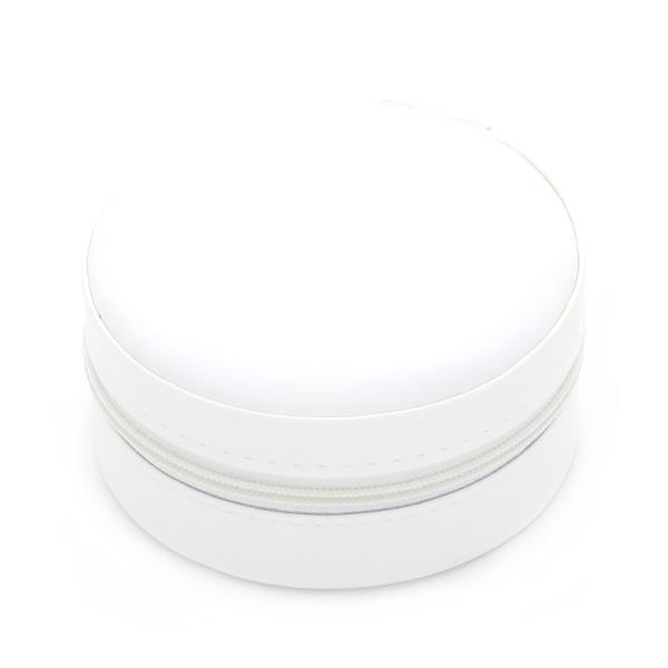 ROUND TRAVEL JEWELRY ORGANIZER CASE