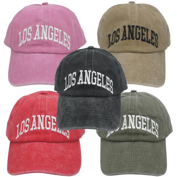 LOS ANGELES WASHED BASEBALL CAP