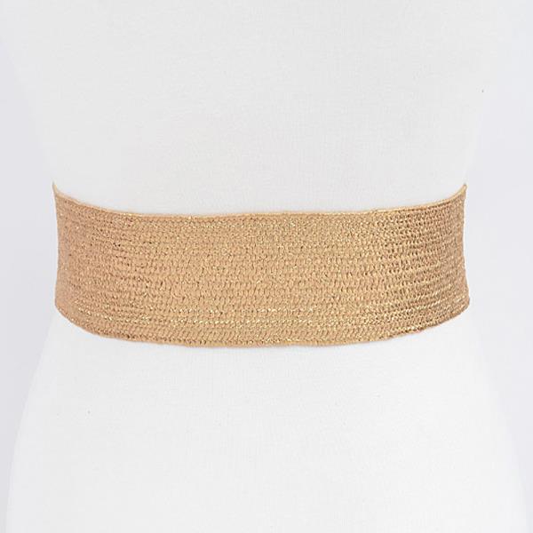 WIDE METAL BUCKLE PLUS SIZE BELT