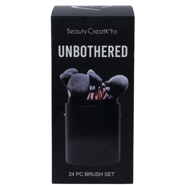 BEAUTY CREATIONS UNBOTHERED 24 PC BRUSH SET