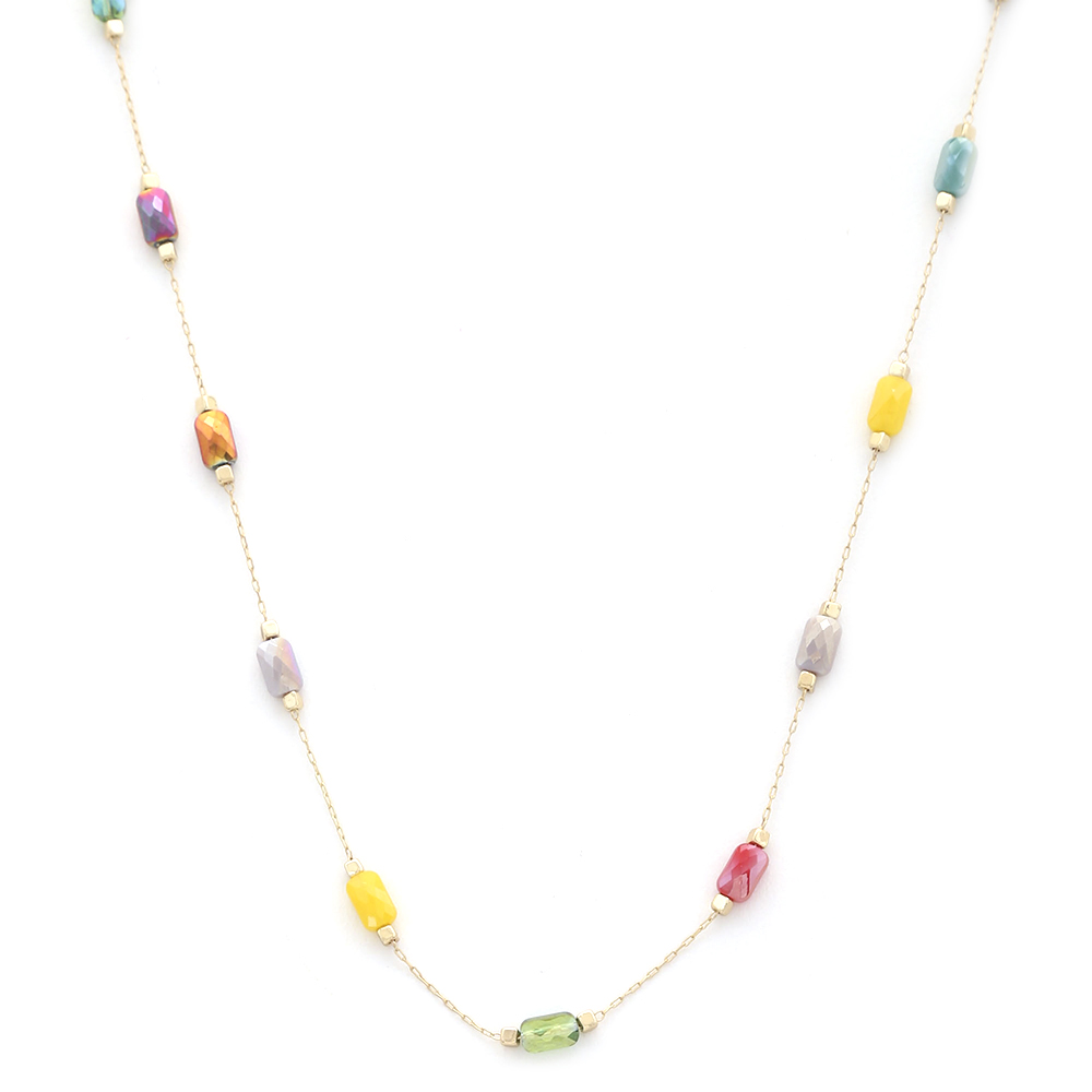STONE STATION CHAIN NECKLACE