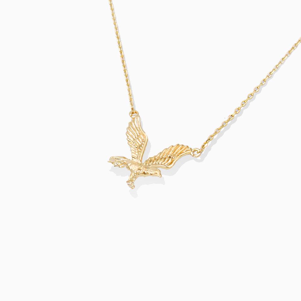 18K GOLD RHODIUM DIPPED GOD BLESS NECKLACE