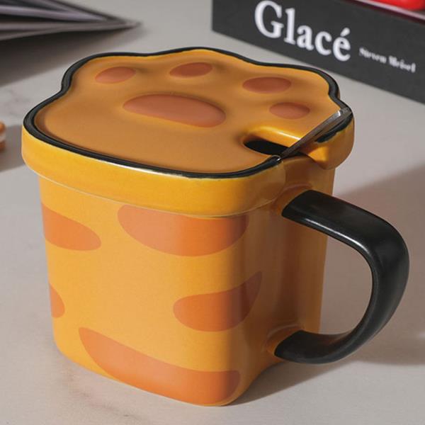 CHEESE MUG CUP WITH POW COVER