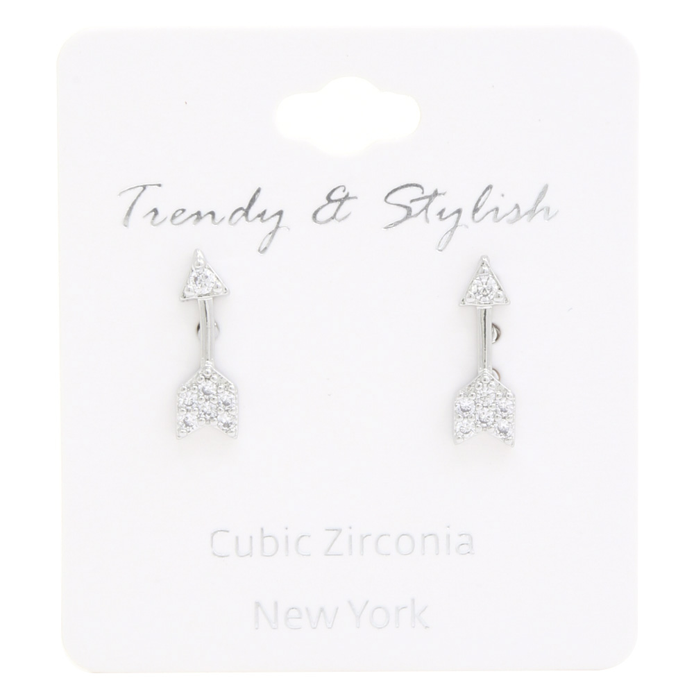 ARROW CRYSTAL EARRING