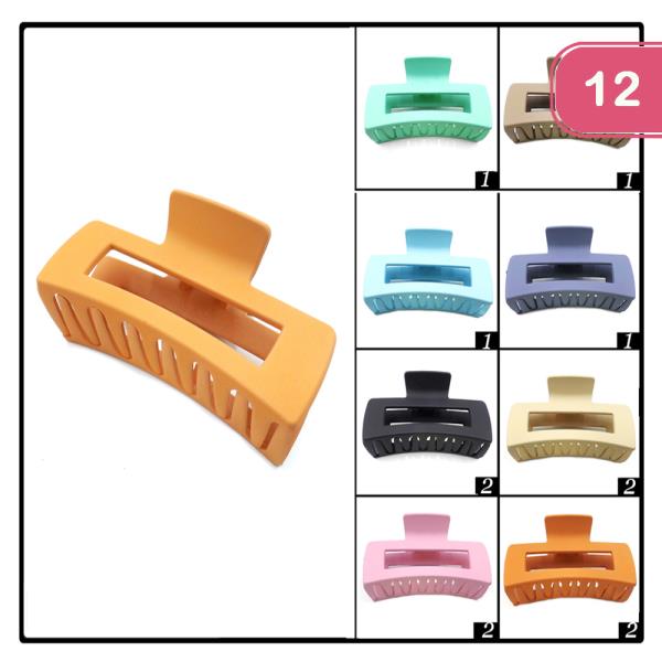 FASHION JAW HAIR CLIP (12UNITS)