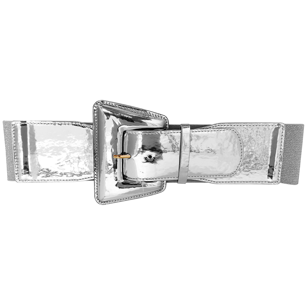 FASHION GLOSSY BUCKLE BELT