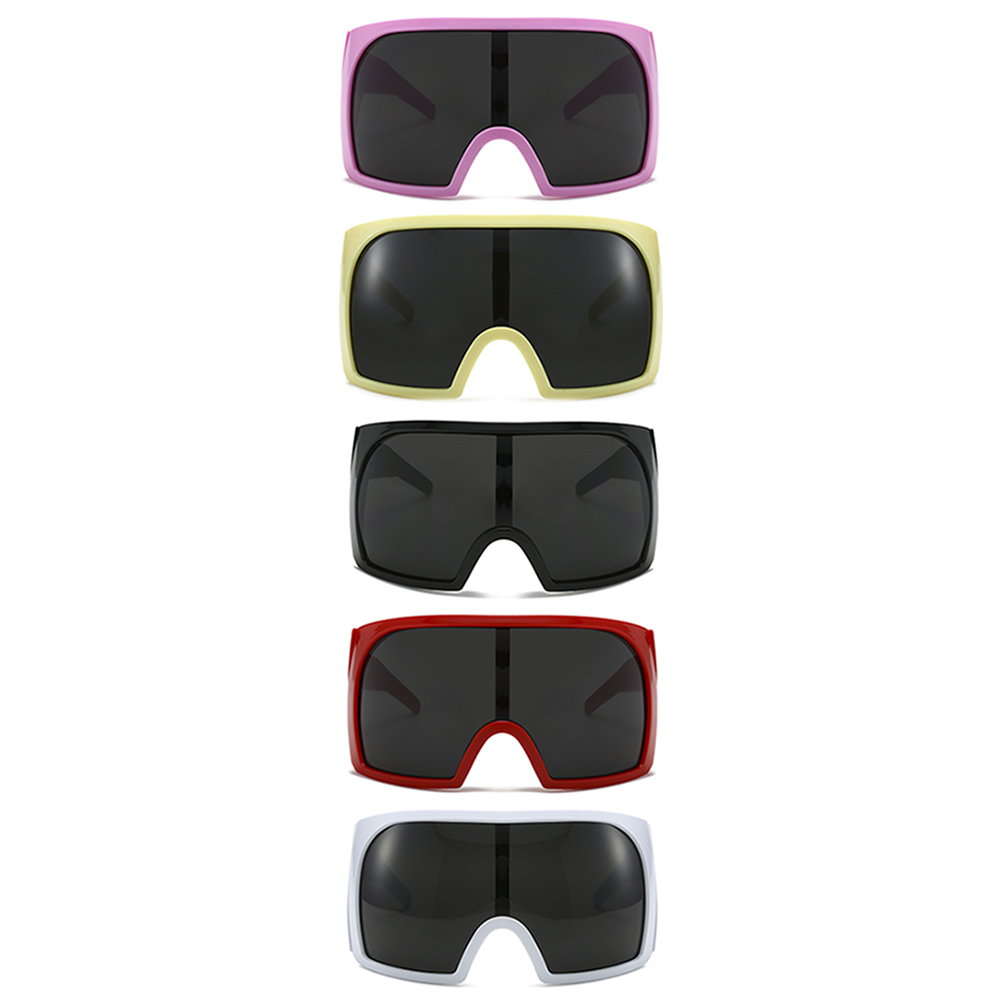 PLAIN LARGE SHIELD SUNGLASSES 1DZ