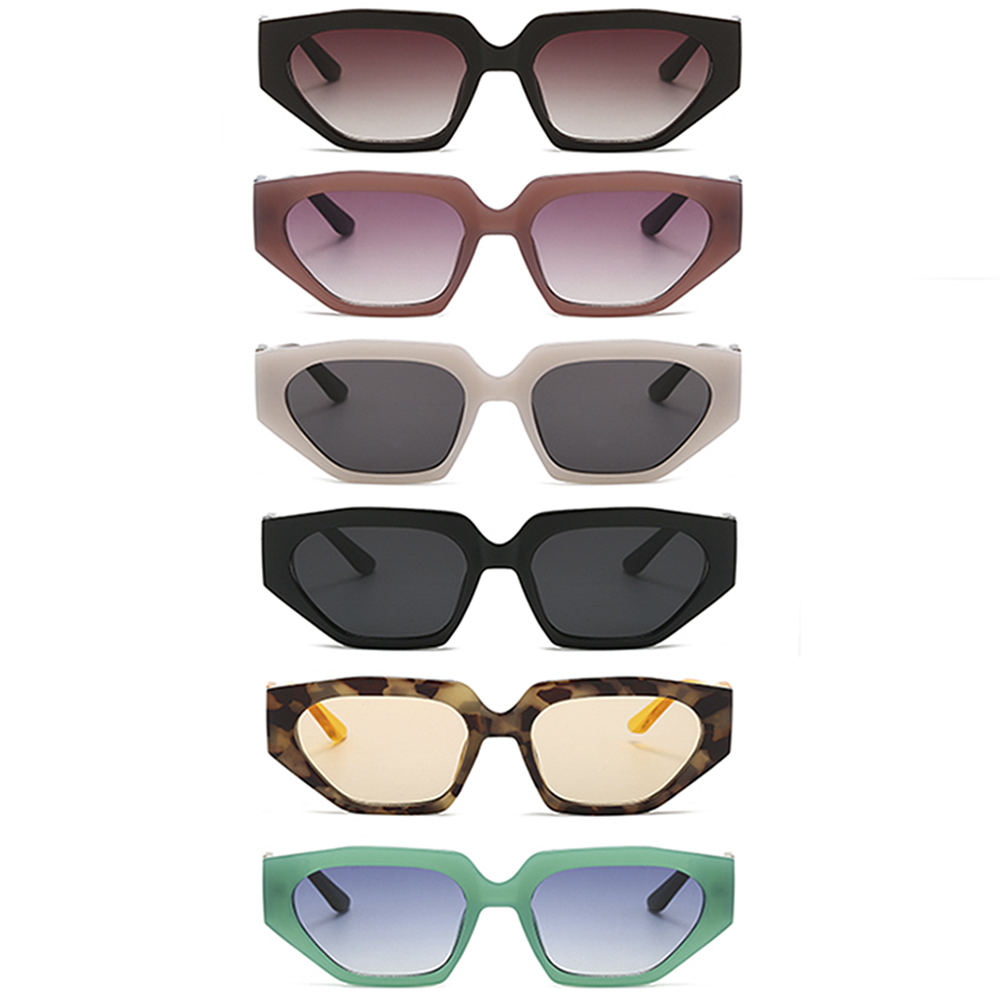 PLAIN MODERN SHAPE DESIGN SUNGLASSES 1DZ