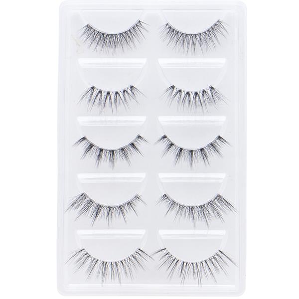 BEAUTY CREATIONS 5PC SET SOFT SILK LASHES