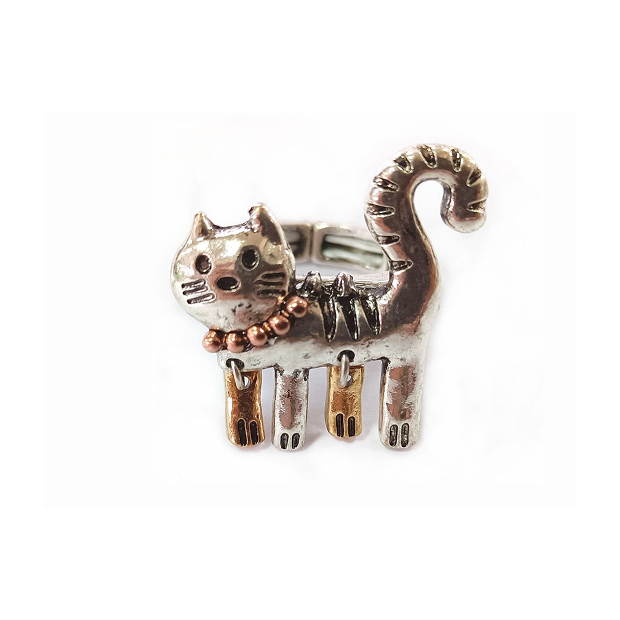 ANIMAL LOVERS - CAT STRETCH RING