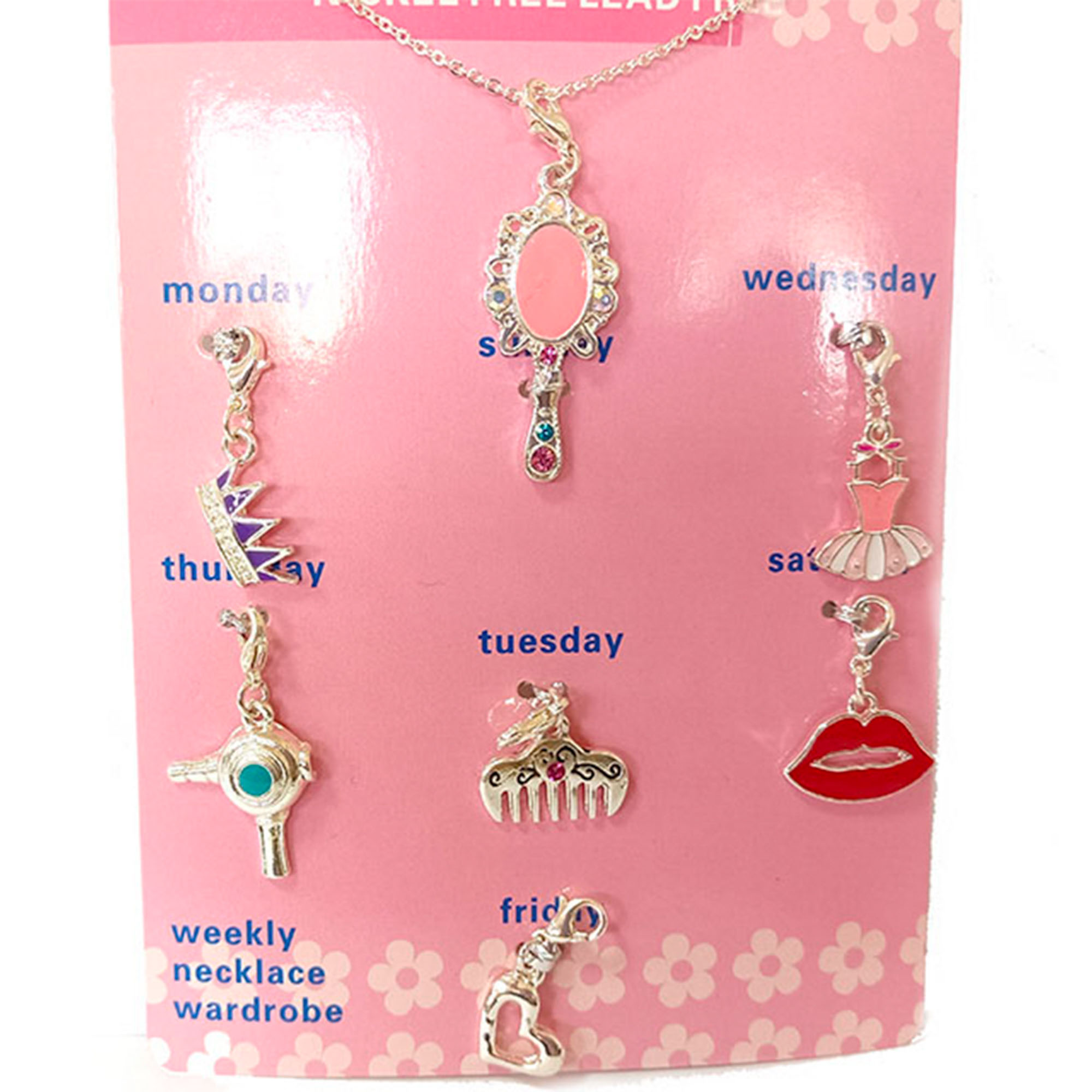 FOR KIDS WEEKLY NECKLACE MULTI CHARM SET
