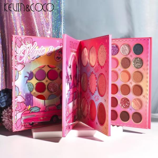 KEVIN & COCO 69 COLOR EYESHADOW PALETTE