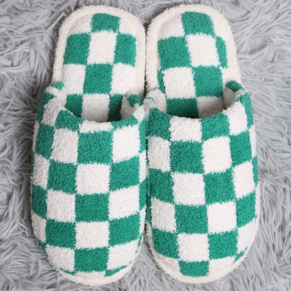 CHECKERED SLIPPER - ML SIZE