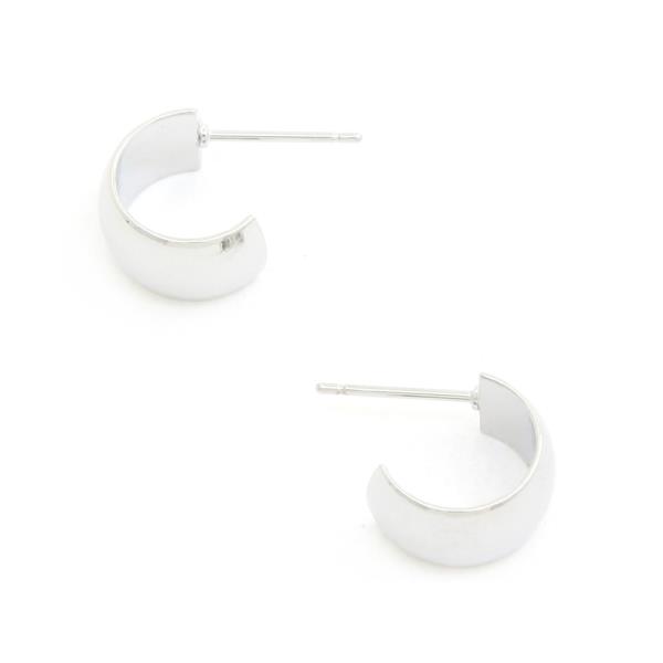 14K GOLD DIPPED HYPOALLERGENIC OPEN CIRCLE EARRING