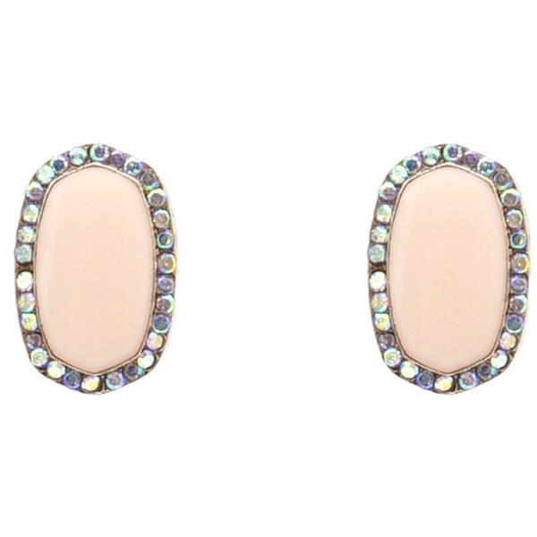 RRHINESTONE STUD EARRING