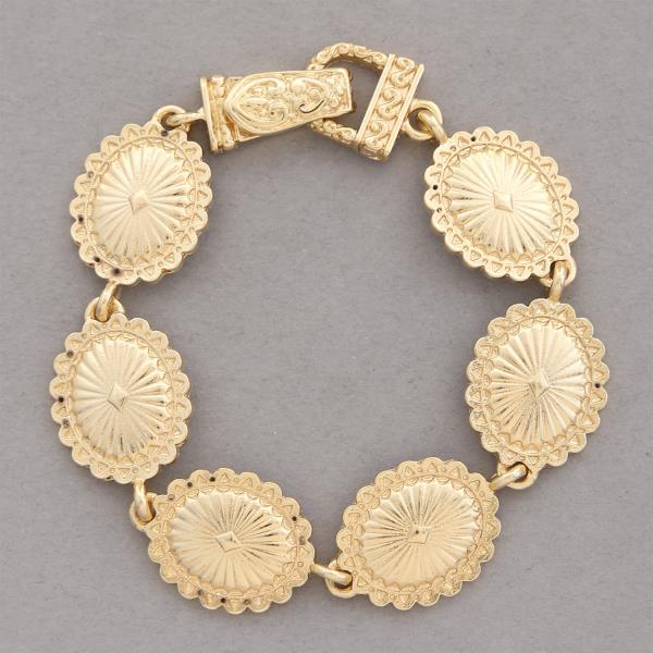 WESTERN STYLE METAL BRACELET