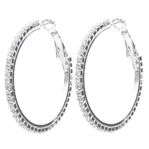 HOOP LEVER BACK EARRING