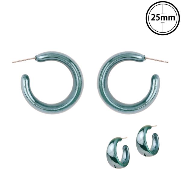 ABCOATING HOOP EARRING