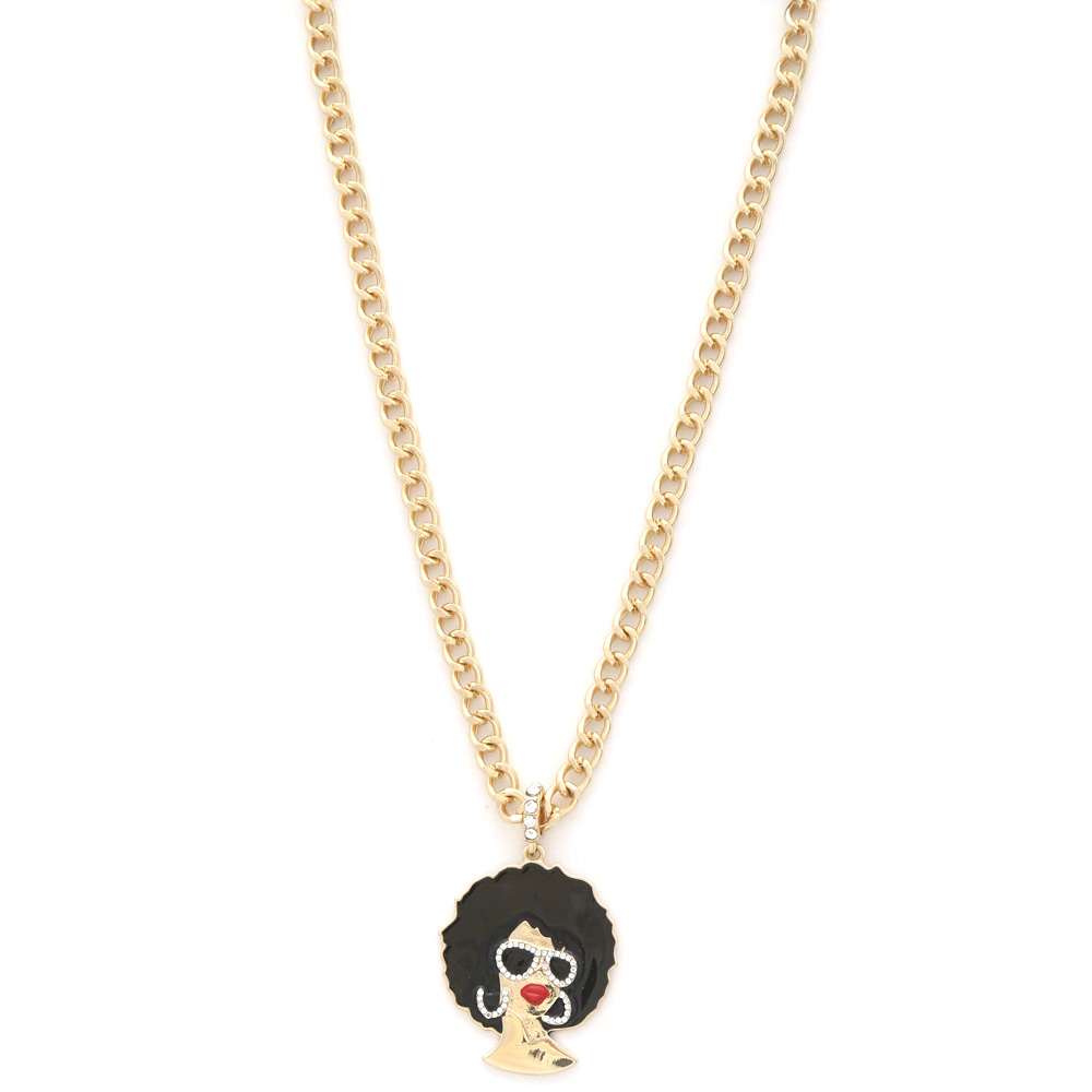 GIRL PENDANT NECKLACE
