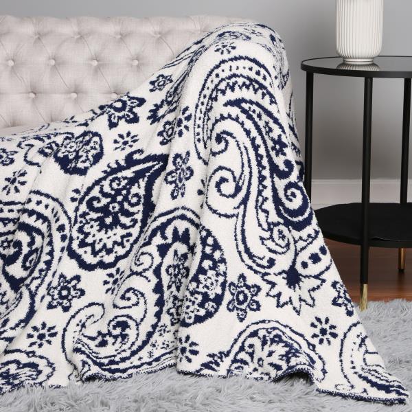 PAISLEY THROW BLANKET