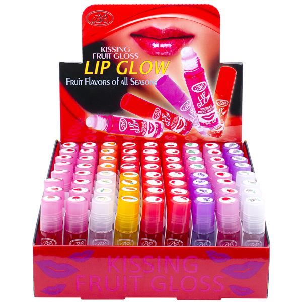 KISSING FRUIT GLOSS LIP GLOW (72 UNITS)