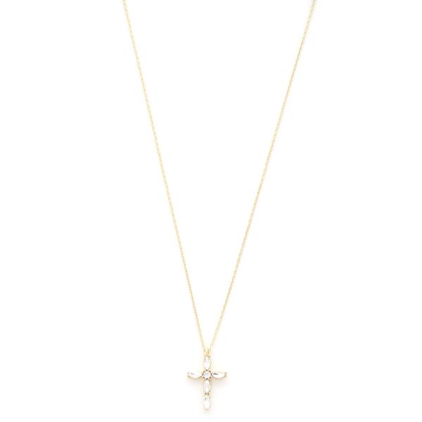 CROSS CHARM NECKLACE