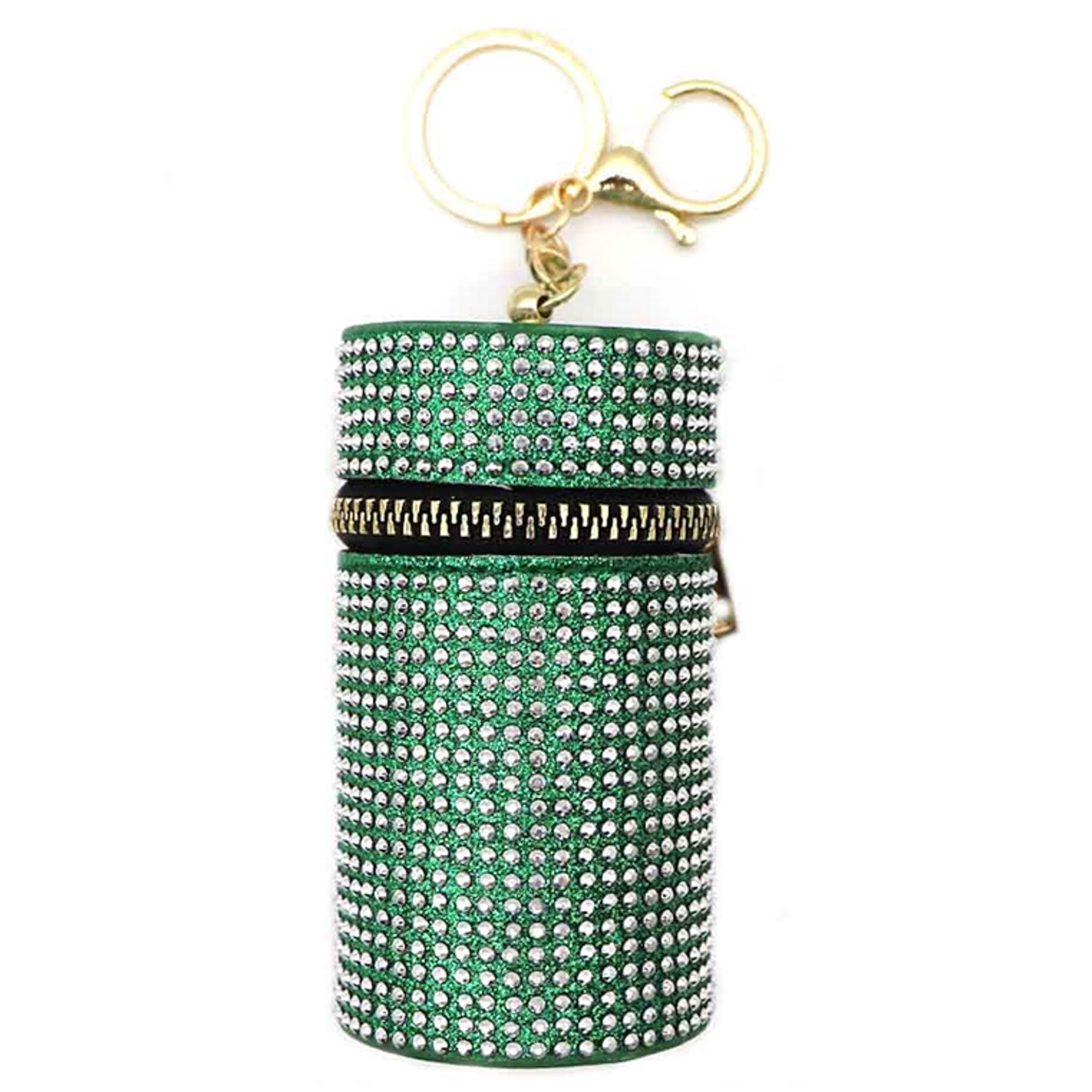 RHINESTONE MINI BAG KEYCHAIN