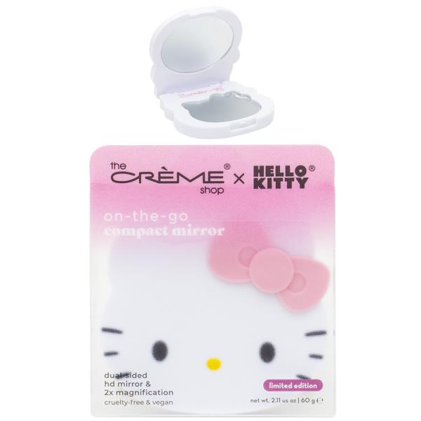 THE CREME SHOP HELLO KITTY ON THE GO COMPACT MIRROR