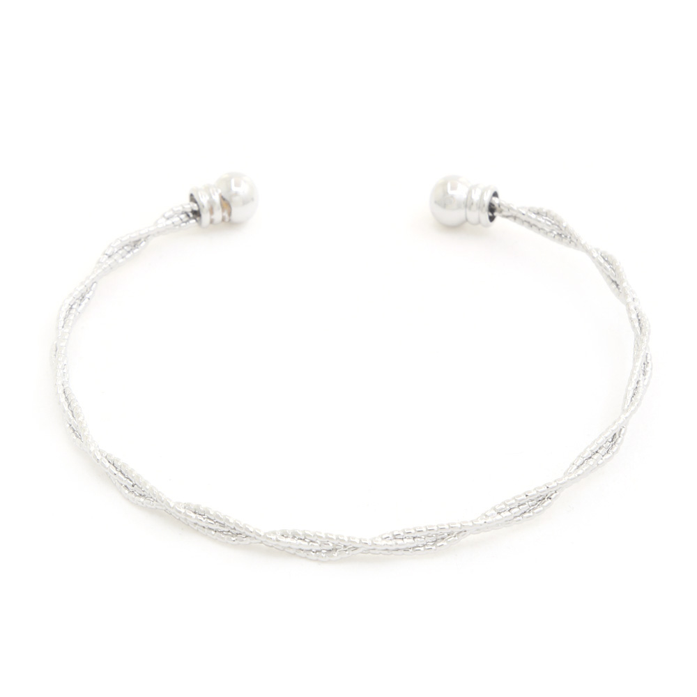 SODAJO TWISTED CUFF GOLD DIPPED BRACELET