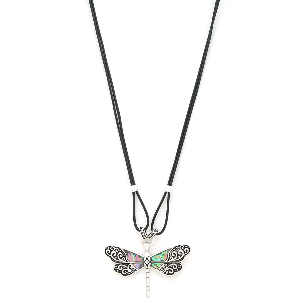 FASHION DRAGONFLY STRING LINK NECKLACE