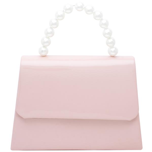 GLOSS PEARL HANDLE BAG