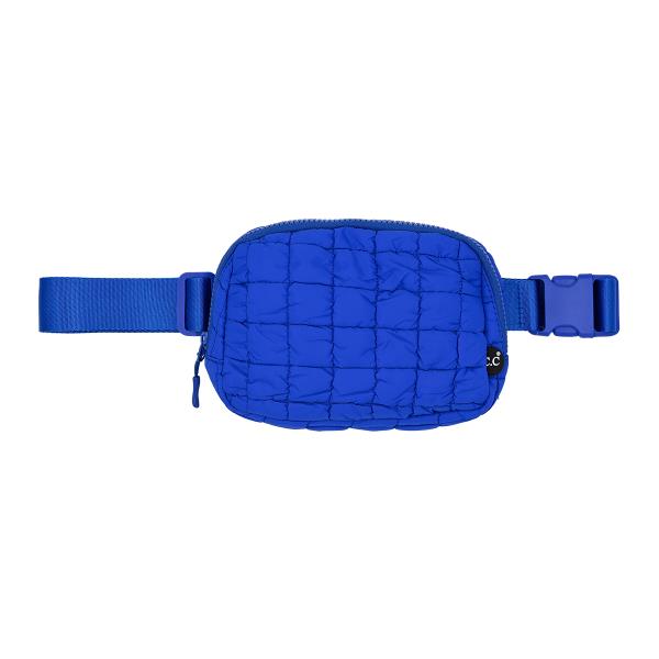 CC QUILTED PUFFER FANNY PACK