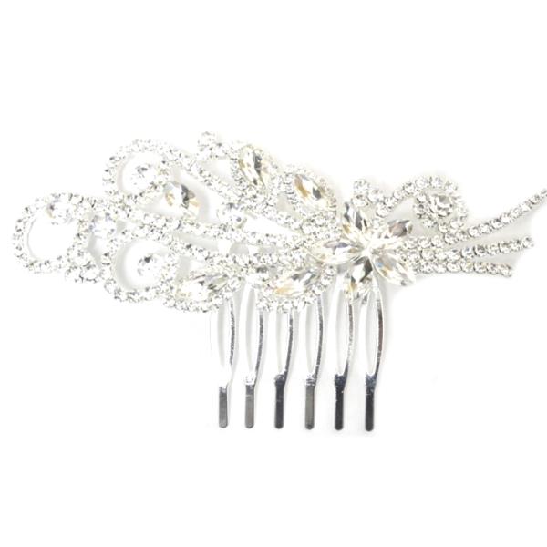 RHINESTONE BRIDAL HAIR COMB