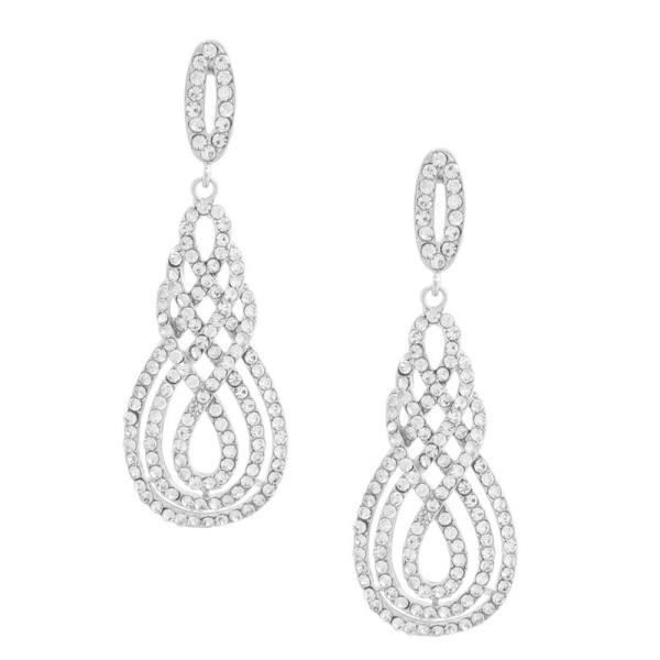 RHINESTONE EARRING