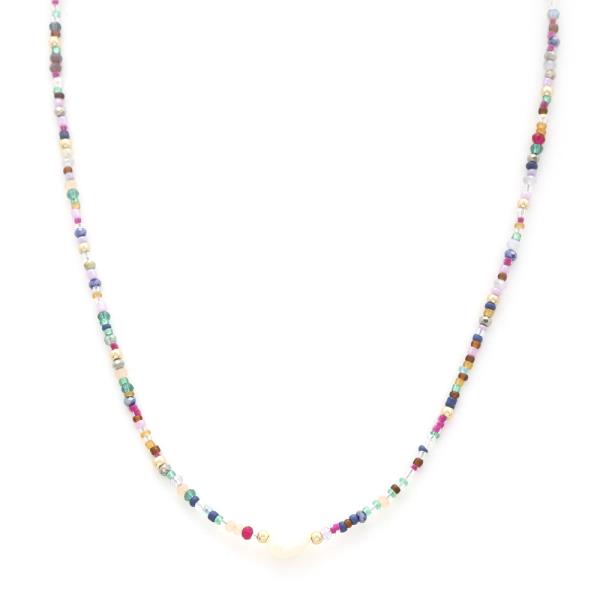 PEARL BEADED NECKLACE