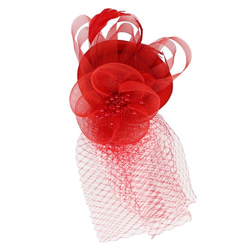 FLOWER FASCINATOR WITH PIN