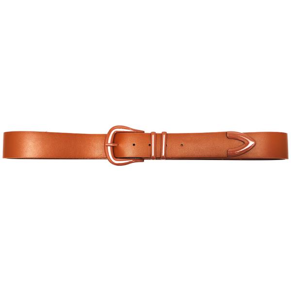 BUCKLE SMOOTH COLOR BELT