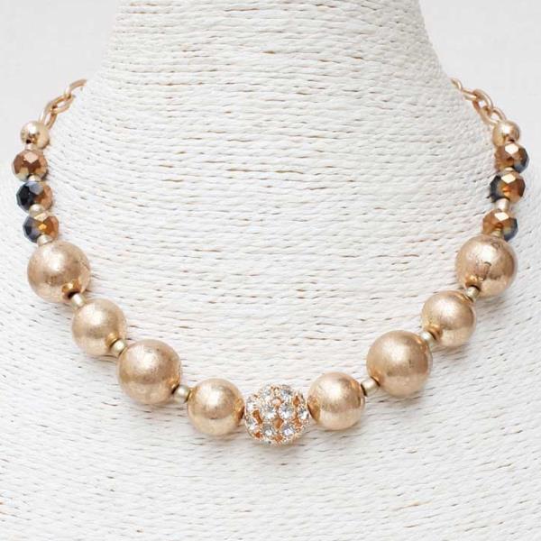 BALL BEAD NECKLACE