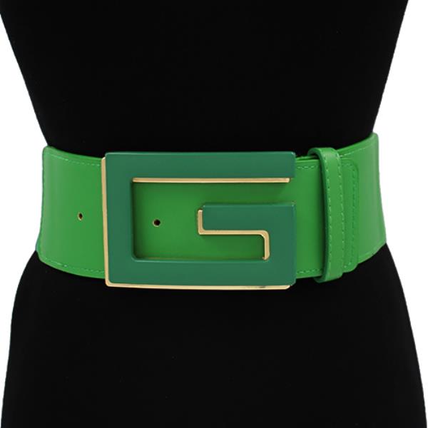 GREEK PATTERN BUCKLE BELT