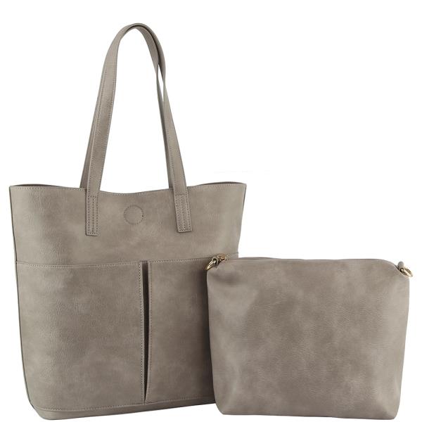 2IN1 TOTE BAG WITH CROSSBODY SET