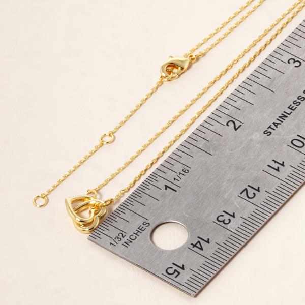 GOLD DIPPED PENDANT NECKLACE