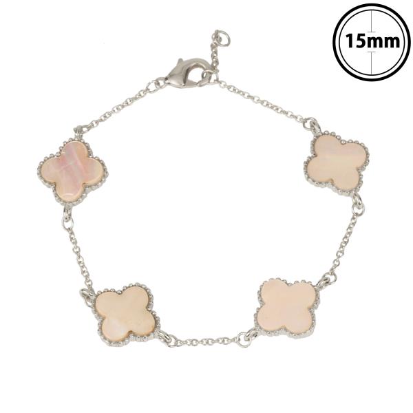 SHELL FLOWER BRACELET