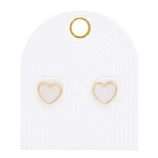 HEART STUD EARRING