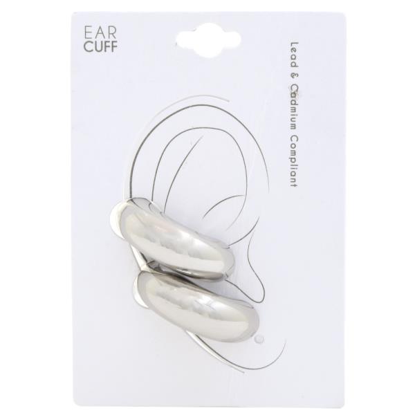 CCB TUBE METAL CUFF EARRING