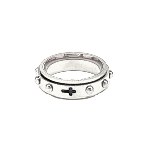 CROSS METAL RING