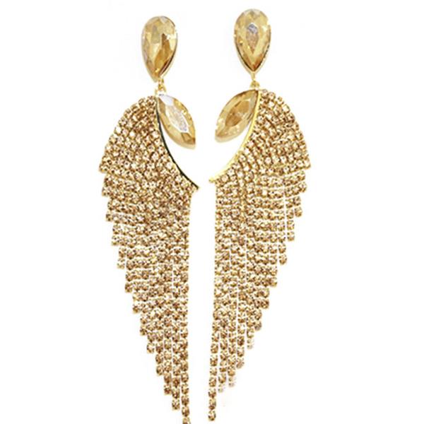 RHINESTONE PARTY EARRING