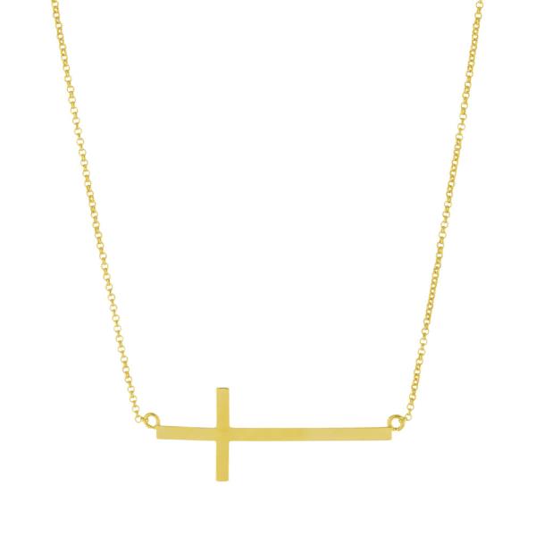 BRASS GOLD PLATED 3MILS E-COATING 16 EXT LOBSTER NECKLACE